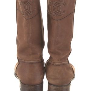 Chanel Western Boot